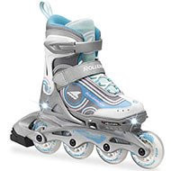 Rolki Rollerblade Spitfire Flash Girl  Silver / Light Blue 2017