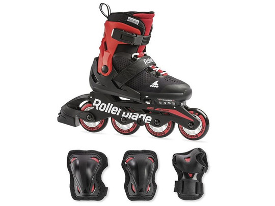 Rolki Rollerblade Combo Black / Red 2019