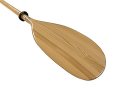 Wiosła Kajakowe John Paddle Drewniane Skrętne 225 cm (komplet - 2 sztuki)