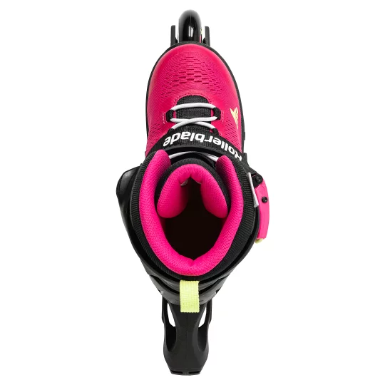Zestaw Rolki Rollerblade Microblade G Pink Light Green + kask + ocharaniacze