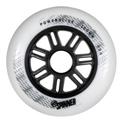 Zestaw 3 kółek Powerslide Spinner 100/88A White
