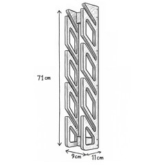 Wieszak John Paddle SKATE 4 na 4 deski snowboard, deskorolka, kite, wake, trickboard, longboard