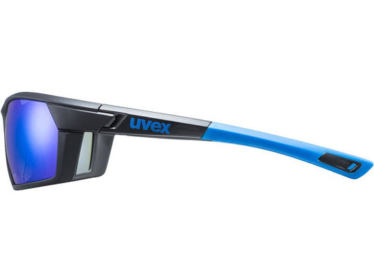 Okulary Uvex Sportstyle 225 Black Blue Mat 2416 2021