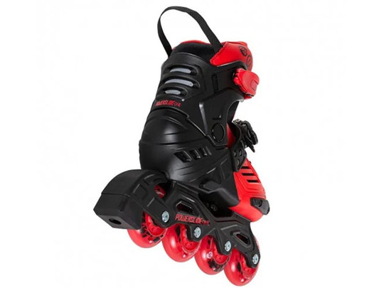 Rolki Powerslide One Urban Khaan Jr. Czerwone LTD 2020 + ochraniacze powerslide 2020 butterfly