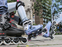 Rolki Fila MADAME HOUDINI Lightblue Magenta 2018