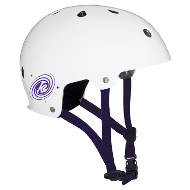 Kask K2 JR Varsity White Purple 2018