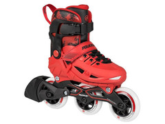 Rolki Powerslide Phuzion Universe Red 2019 + ochraniacze powerslide 2020 butterfly