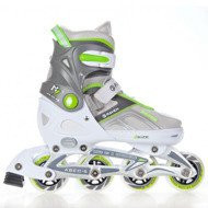 Rolki Raven Pulse White Green