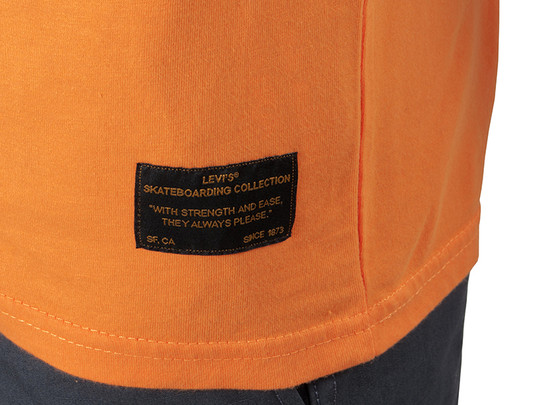 Koszulka Levis Skateboarding Graphic SS Tee Orange (34201-0013) S/S 2018