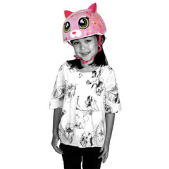 Kask juniorski C-PREME ASTRO CAT Pink 