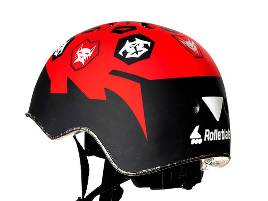 Rolki Rollerblade Cube Black / Red + kask + ochraniacze 2020