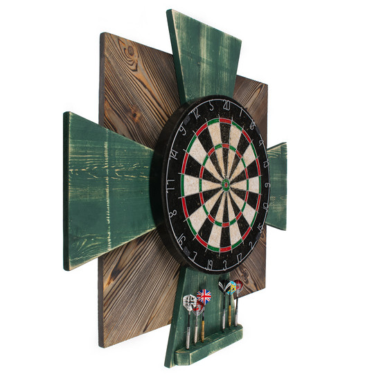 Tablica Drewniana John Paddle do Darta Order Forest Green