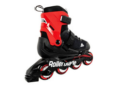 Rolki Rollerblade Cube Black / Red + kask + ochraniacze 2020