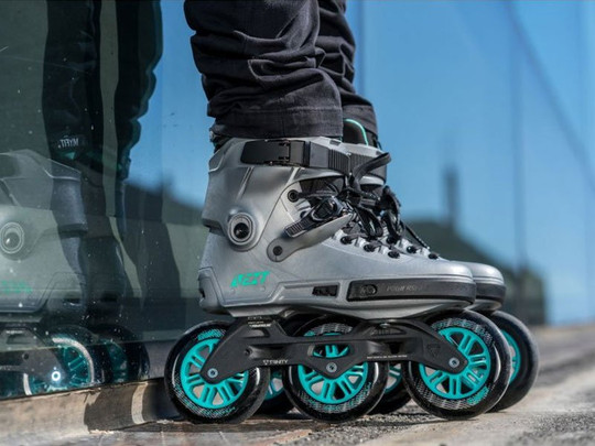 Rolki Powerslide Next 110 Arctic Grey 2020