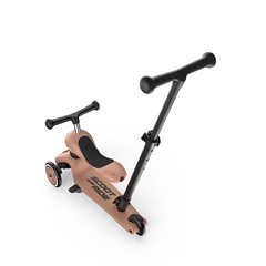Jeździk i Hulajnoga Scootandride 2W1 z rączką do prowadzenia Mocha Highwaykick 1 Push and Go 