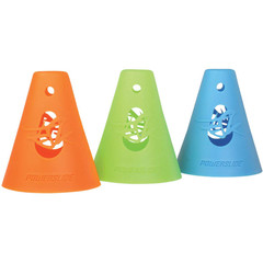 Pachołki / kubki treningowe Powerslide Cones Zielone 10 Sztuk 