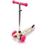 Hulajnoga Meteor trójkołowa z kółkami LED Tuckan Butterflies 2021
