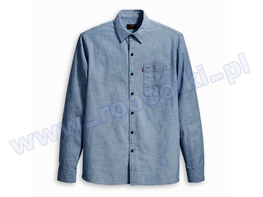 Koszula Levis Skateboarding Riveter Shirt Rigid Slub Chambray (29799-0012) S/S 2018