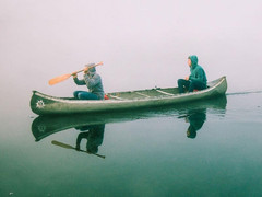 Pagaj John Paddle Canoe Beavertail Pure - ogon bobra + pokrowiec (2 pagaje + 1 pokrowiec)