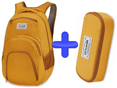Zestaw Dakine Plecak Campus 33L + Piórnik Mineral Yellow F/W 2019