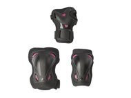 Zestaw ochraniaczy Rollerblade Skate Gear W 3 Pack Black / Purple 2020