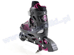 Rolki Meteor Voice Pink 2017