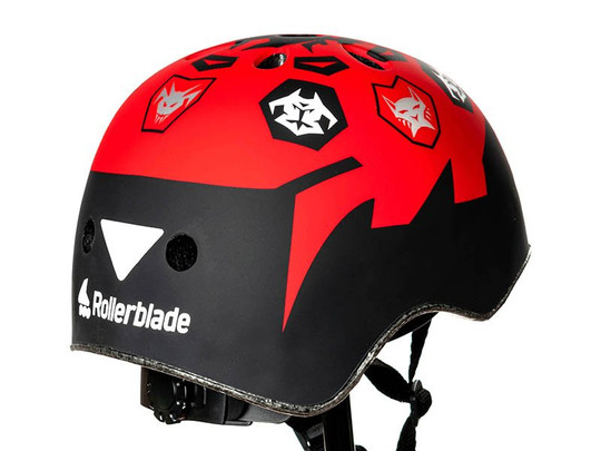 Rolki Rollerblade Cube Black / Red + kask + ochraniacze 2020