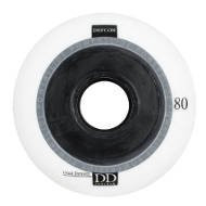 Zestaw 4 kółek Powerslide Defcon Dual Density White Wheels Pack 80mm/85A 2019