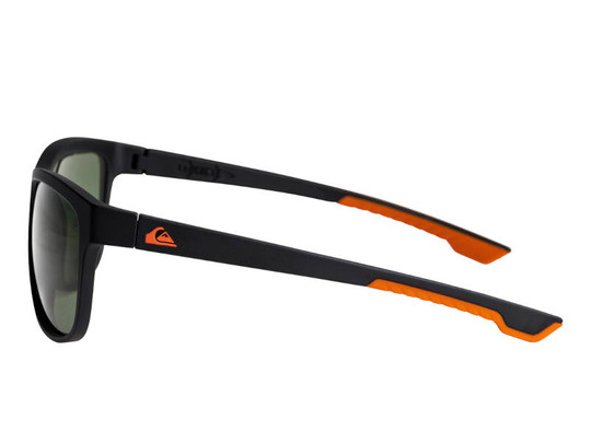 Okulary Quiksilver przeciwsłoneczne Crusader M XKGG Matte Black/Gren Polaryzacja