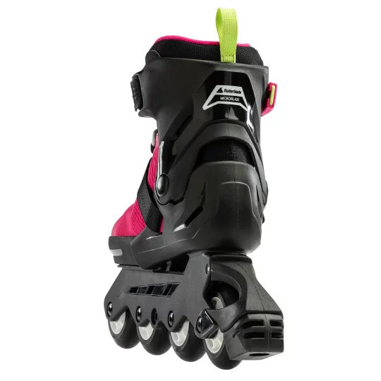 Zestaw Rolki Rollerblade Microblade G Pink Light Green + kask + ocharaniacze
