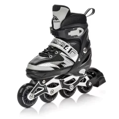 Rolki Regulowane Meteor 4w1 Seasons Black LED