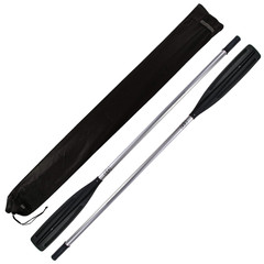 Aluminiowe Wiosło pontonowe do pontonu łodzi John Paddle z pokrowcem (komplet - 2 sztuki)