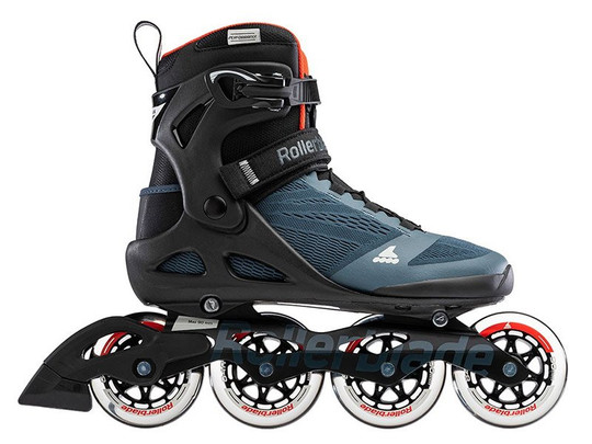 Rolki Rollerblade Macroblade 90 Blue/Orange 2021