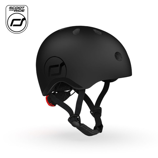Kask dla dzieci Scootandride XXS-S dla dzieci 1-5 lat Black