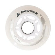 Kółka świecące do rolek Rollerblade Moonbeams Led WH 72mm/82A 4 Szt..