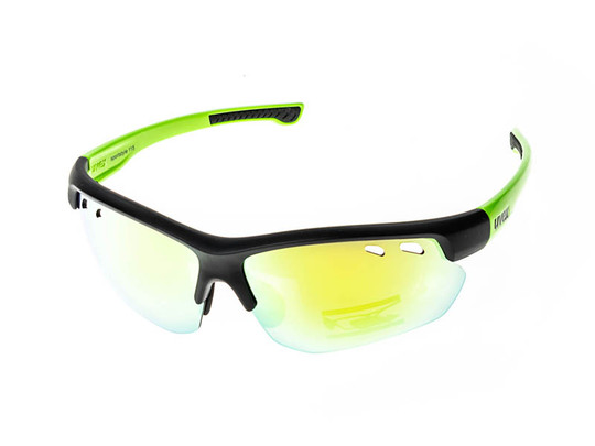 Okulary Uvex Sportstyle 115 Black Mat Yellow 2616 2019