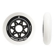 Zestaw 8 kółek Rollerblade Supreme White 90/85A 2020