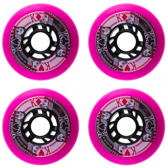Kółka FR SEBA Street Kings 80mm/85A Pink 4szt