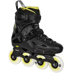 Rolki Powerslide Imperial One Black Yellow 80