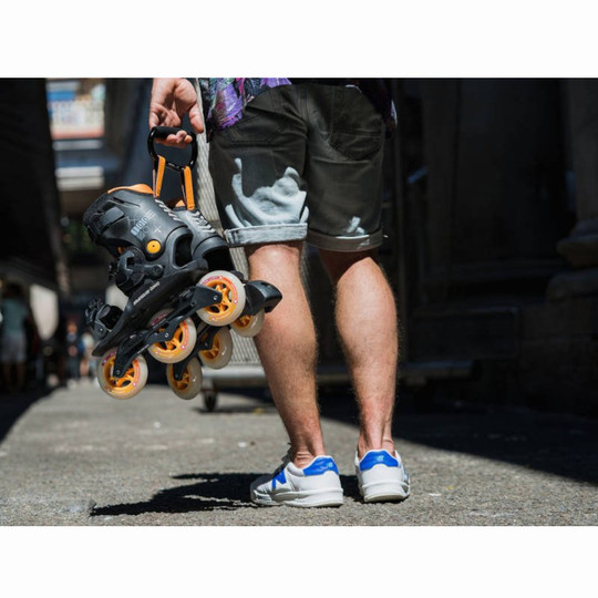 Rolki Powerslide Doop Yellow Sunrise 100