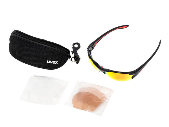 Okulary Uvex Blaze III Black Red 2316 2019