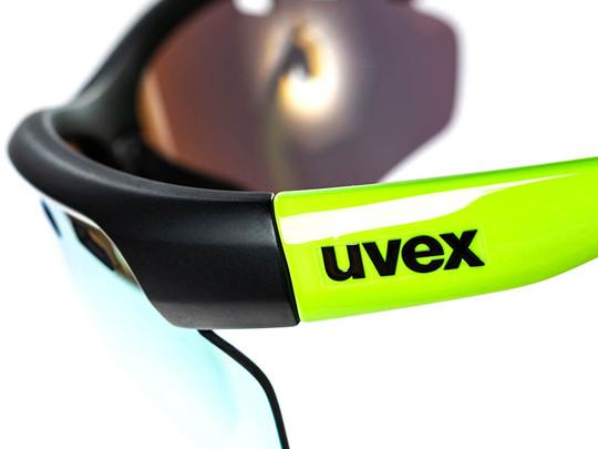 Okulary Uvex Sportstyle 115 Black Mat Yellow 2616 2019