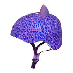 Kask juniorski C-PREME Leopard Kitty 