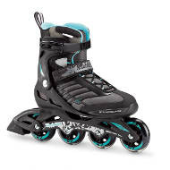 Rolki Rollerblade Zetrablade W Black / Cyan Blue 2018