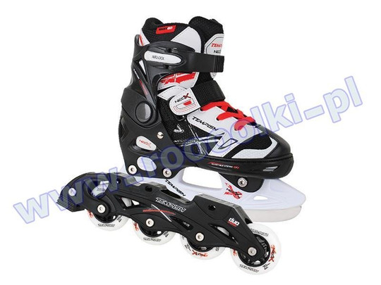 Rolki łyżwy 2w1 Tempish NEO-X DUO Black 2017