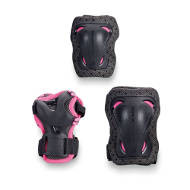 Zestaw ochraniaczy Rollerblade Skate Gear Junior 3 Pack Black / Pink 2019