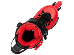 Rolki Powerslide One Urban Khaan Jr. Czerwone LTD 2020 + ochraniacze powerslide 2020 butterfly