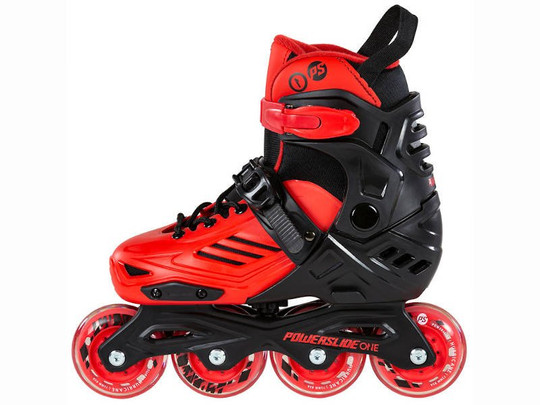 Rolki Powerslide Urban Khaan Junior Czerwone LTD 2021