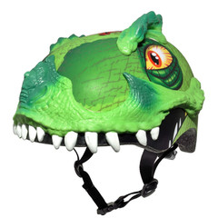 Kask juniorski C-PREME T-REX AWESOME Green