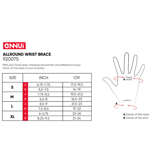 Ochraniacze nadgarstków Ennui Allround Wrist Brace